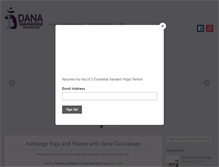 Tablet Screenshot of danatarasavage.com
